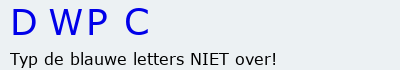 Bevestigingscode
