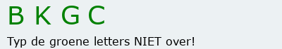 Bevestigingscode