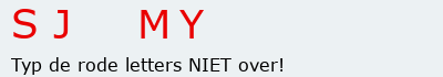 Bevestigingscode