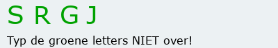 Bevestigingscode