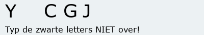 Bevestigingscode
