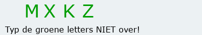 Bevestigingscode