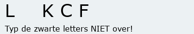 Bevestigingscode