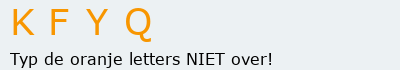 Bevestigingscode