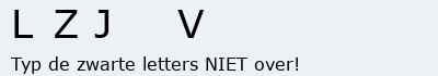 Bevestigingscode