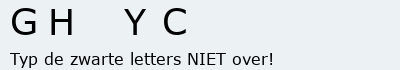 Bevestigingscode