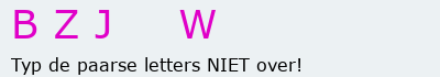 Bevestigingscode