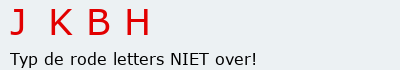 Bevestigingscode