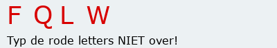 Bevestigingscode