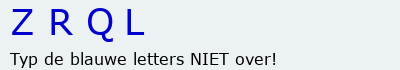 Bevestigingscode
