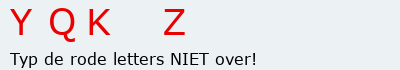 Bevestigingscode