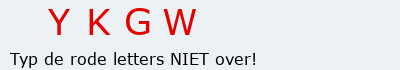 Bevestigingscode