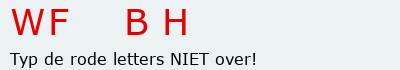 Bevestigingscode