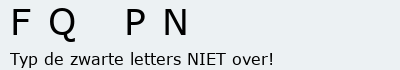 Bevestigingscode