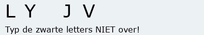 Bevestigingscode