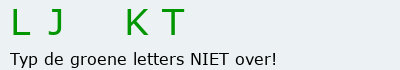 Bevestigingscode