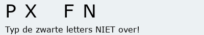 Bevestigingscode