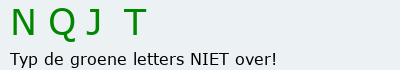 Bevestigingscode