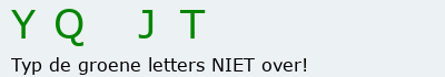 Bevestigingscode