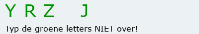 Bevestigingscode