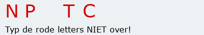 Bevestigingscode