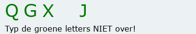 Bevestigingscode
