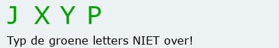 Bevestigingscode