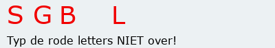 Bevestigingscode