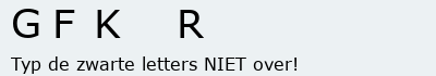 Bevestigingscode