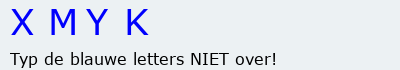 Bevestigingscode