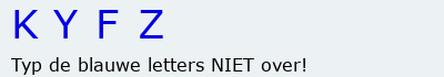 Bevestigingscode