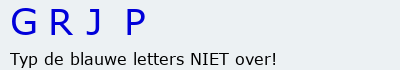 Bevestigingscode