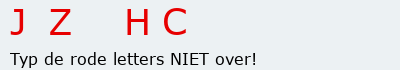 Bevestigingscode