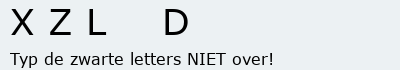 Bevestigingscode