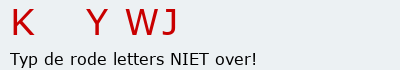 Bevestigingscode