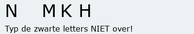 Bevestigingscode