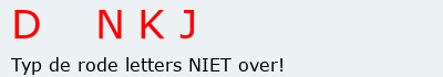 Bevestigingscode