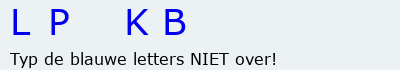 Bevestigingscode