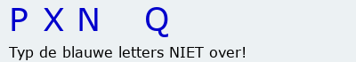 Bevestigingscode
