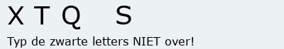 Bevestigingscode