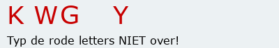 Bevestigingscode