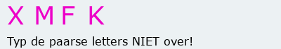 Bevestigingscode