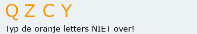 Bevestigingscode