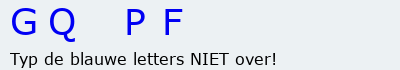 Bevestigingscode
