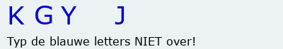 Bevestigingscode