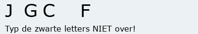 Bevestigingscode