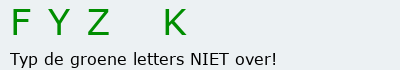 Bevestigingscode