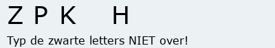 Bevestigingscode