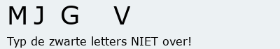 Bevestigingscode