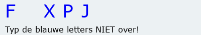 Bevestigingscode